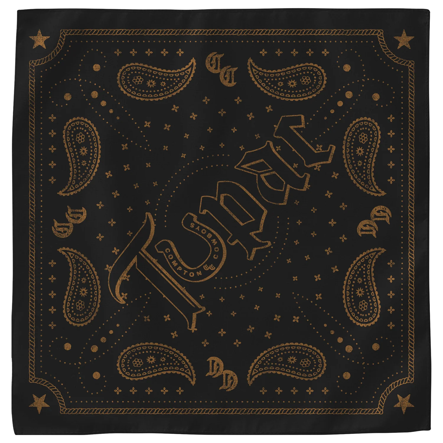 Compton Cowboys x 2Pac Bandana
